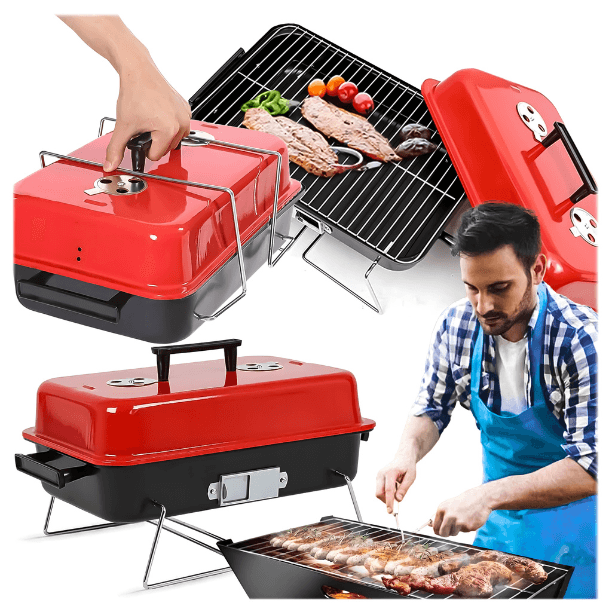 GrillGo Pro - grill stołowy z pokrywą