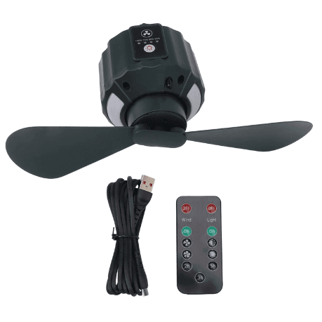 Garden BreezePro 2w1 – Wentylator & Lampa LED na USB