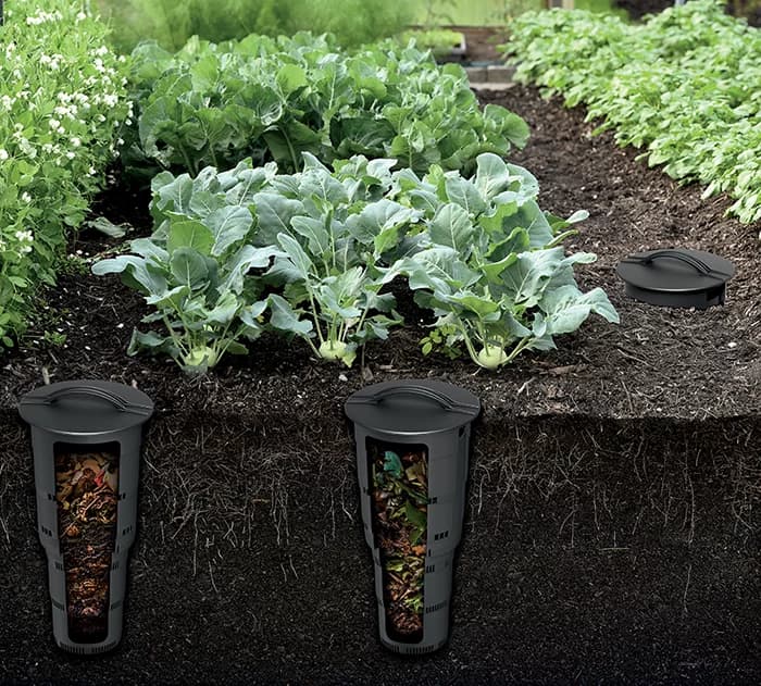 KompoStar 🌱⭐ - Podziemny kompostownik 11L