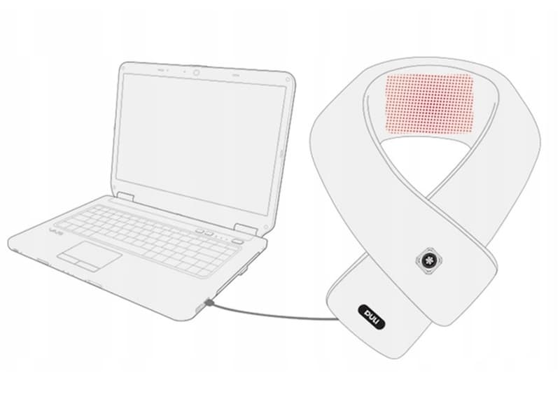 ThermoComfort Pro - podgrzewany szalik usb