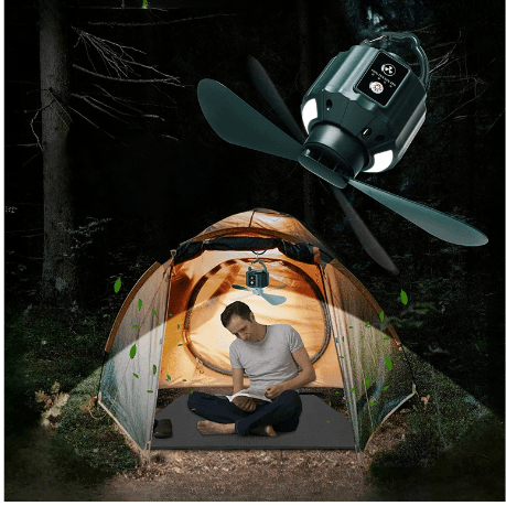 Garden BreezePro 2w1 – Wentylator & Lampa LED na USB