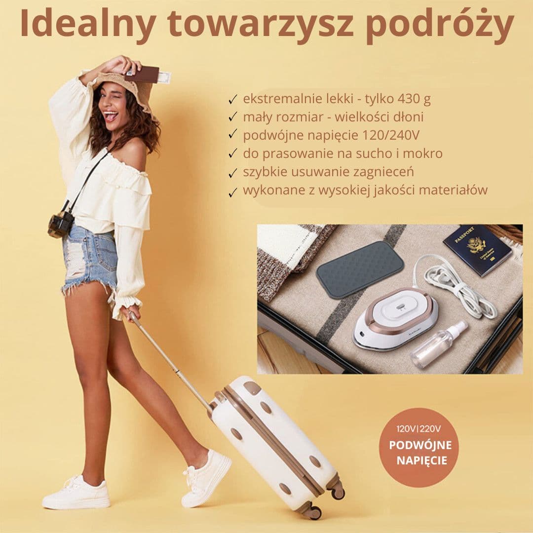 IronMate - mini żelazko turystyczne